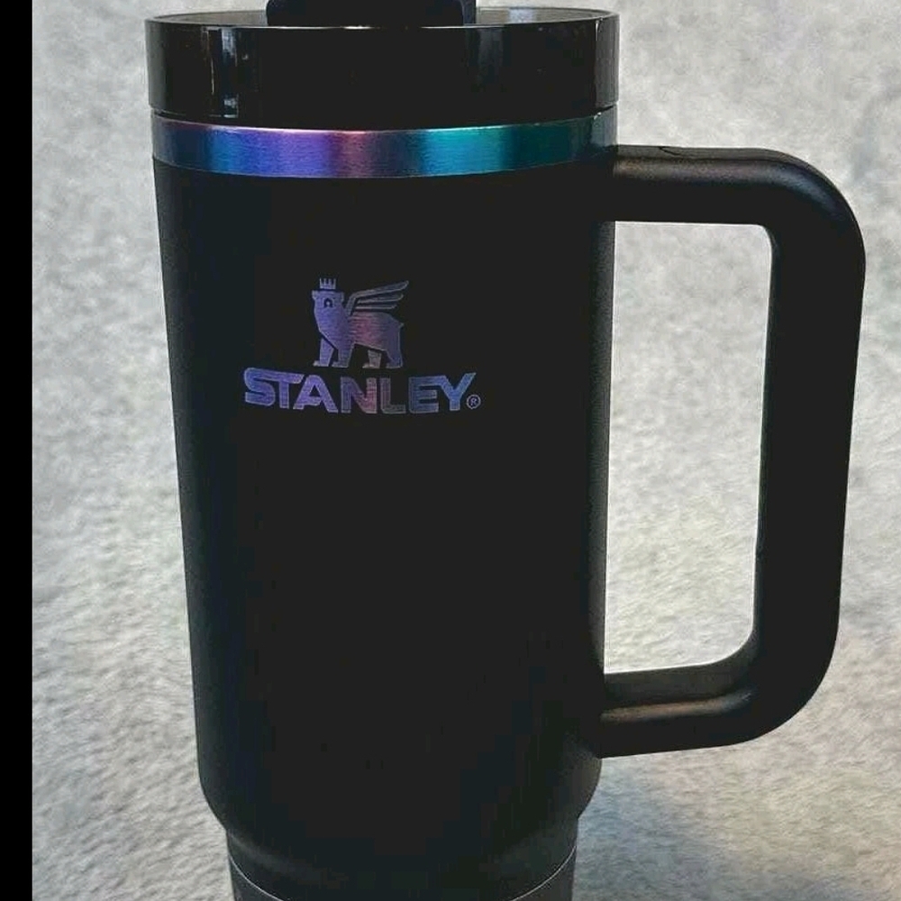 Stanley Black and Iridescent Travel Mug
